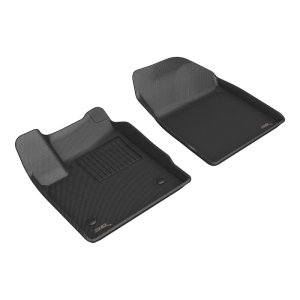 Chevrolet Blazer EV Floor Mats - Front - 3D MAXpider - Kagu Series - Black - 2024+